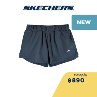 Skechers สเก็ตเชอร์ส กางเกงออกกำลังกาย ขาสั้นผู้หญิง Women Training Shorts Apparel - SP123W043-SGRN