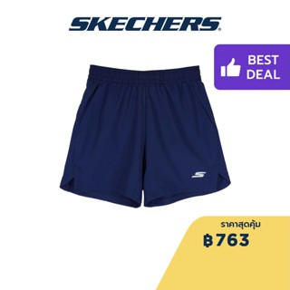 Skechers สเก็ตเชอร์ส กางเกงวิ่งขาสั้นผู้ชาย Men Running Shorts Apparel - SP22Q4M427-PRBL