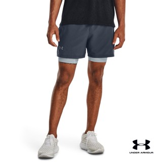 Under Armour Mens UA Launch Elite 2-in-1 5 Shorts อันเดอร์ อาร์เมอร์ กางเกงขาสั้น UA Launch Elite 2-in-1 5 สำหรับผู้ชาย