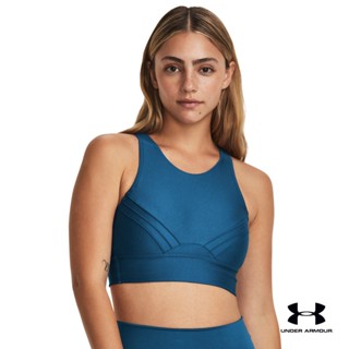 Under Armour Womens UA Infinity Mid Pintuck Sports Bra