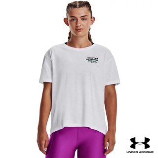 Under Armour UA Womens Boost Your Mood Short Sleeve อันเดอร์ อาร์เมอร์ เสื้อออกกำลังกายสำหรับผู้หญิง