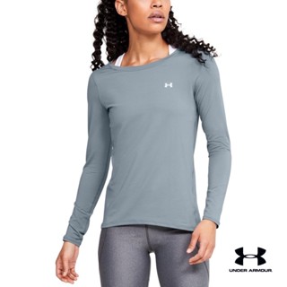 Under Armour UA Womens HeatGear® Armour Long Sleeve อันเดอร์ อาเมอร์ เสื้อแขนยาว สำหรับผู้หญิง