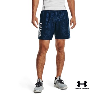 Under Armour UA Mens Woven Emboss Shorts อันเดอร์ อาเมอร์ กางเกงเทรนนิ่ง สำหรับผู้ชาย รุ่น Woven Emboss