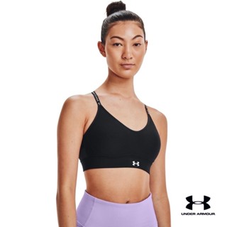 Under Armour UA Womens Infinity Low Covered Sports Bra อันเดอร์ อาเมอร์ บราเทรนนิ่ง สำหรับผู้หญิง รุ่น Infinity Low