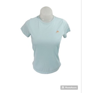 เสื้อยืดกีฬาแขนสั้นแบรนด์ Adidas Climalite Womens Size M มือ2