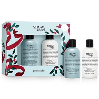 philosophy snow angel bath &amp; body set (Limited Edition) - GIFT SET เจลอาบน้ำและโลชั่นบำรุงผิวกายสุดคุ้มจากUSA