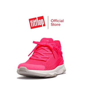 FITFLOP VITAMIN FFX KNIT รองเท้าผ้าใบผู้หญิง รุ่น FS2-A38 สี POP PINK