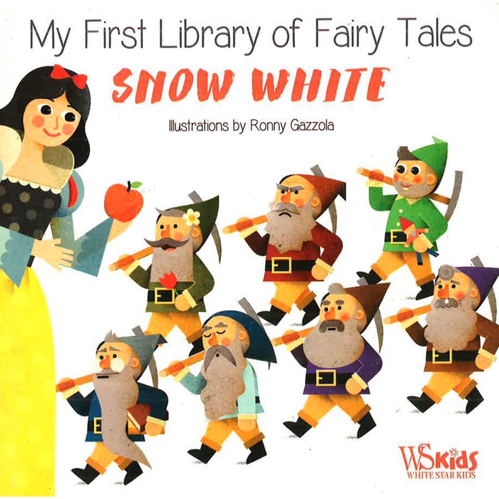 หนังสือต่างประเทศ BBW หนังสือ Fairy Tales - Snow White Board Book ISBN: 9788854414570