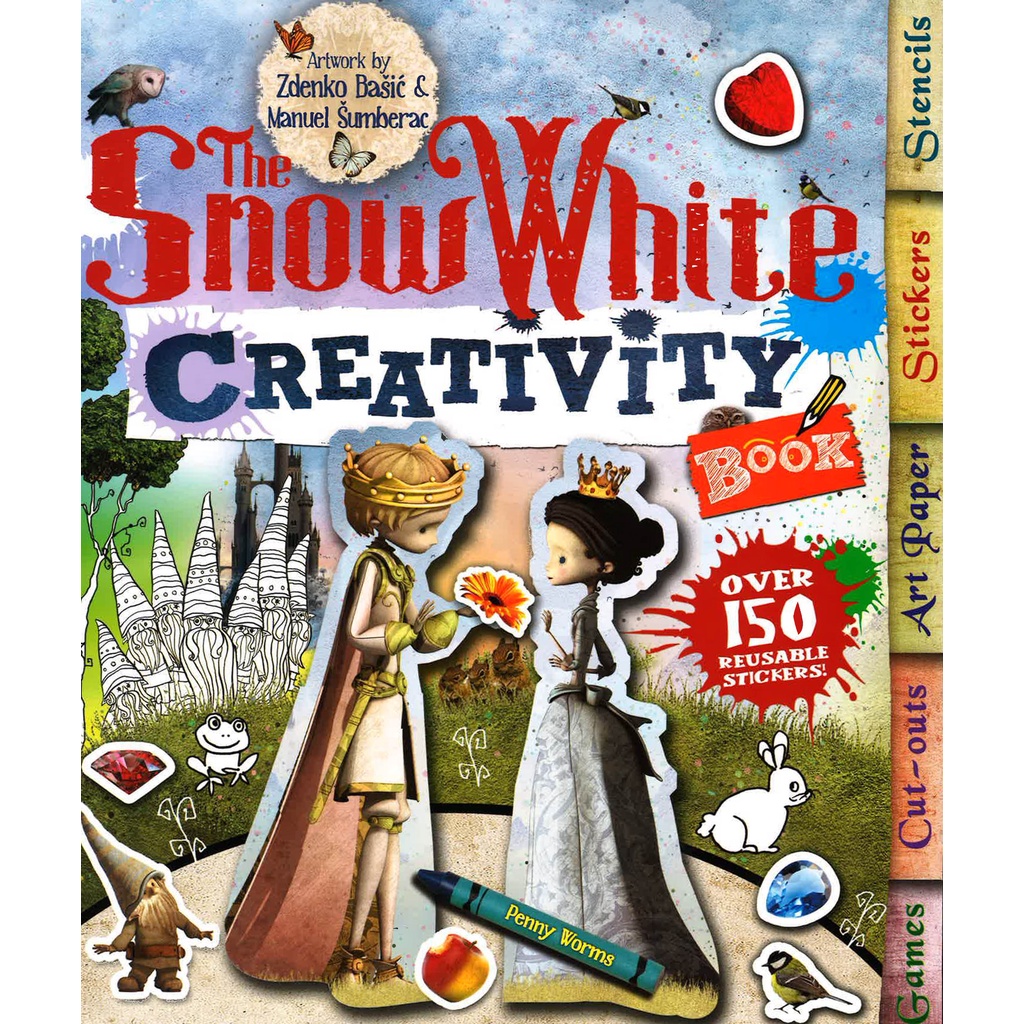 หนังสือต่างประเทศ BBW หนังสือ The Snow White Creativity Book ISBN: 9781438003207