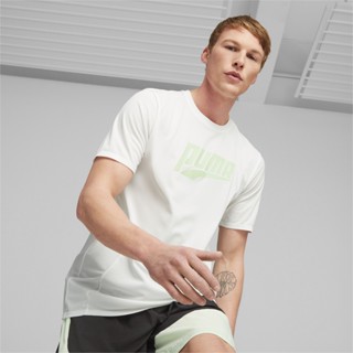 PUMA TRAINING - เสื้อยืดออกกำลังชายแขนสั้น Performance สีฟ้า - APP - 52031492