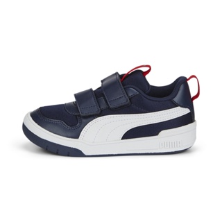 PUMA KIDS - รองเท้าออกกำลังเด็ก Multiflex Mesh V สีฟ้า - FTW - 38084509