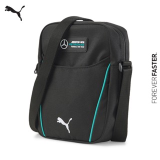 PUMA AUTO - กระเป๋าสะพายข้าง Mercedes-AMG Petronas Motorsport F1 Portable Shoulder Bag สีดำ - ACC - 07912601