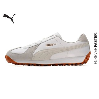 PUMA PRIME/SELECT - รองเท้าผ้าใบ Army Trainer Rider สีขาว - FTW - 38694401