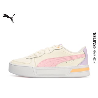 PUMA BASICS - รองเท้ากีฬาผู้หญิง Skye สีขาว - FTW - 37476410