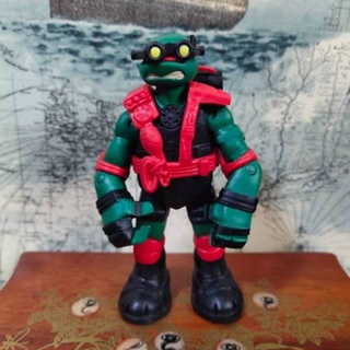 ◆สี Star ของแท้ Teenage Mutant Ninja Turtles เทคโนโลยี Raphael Figures ของเล่น