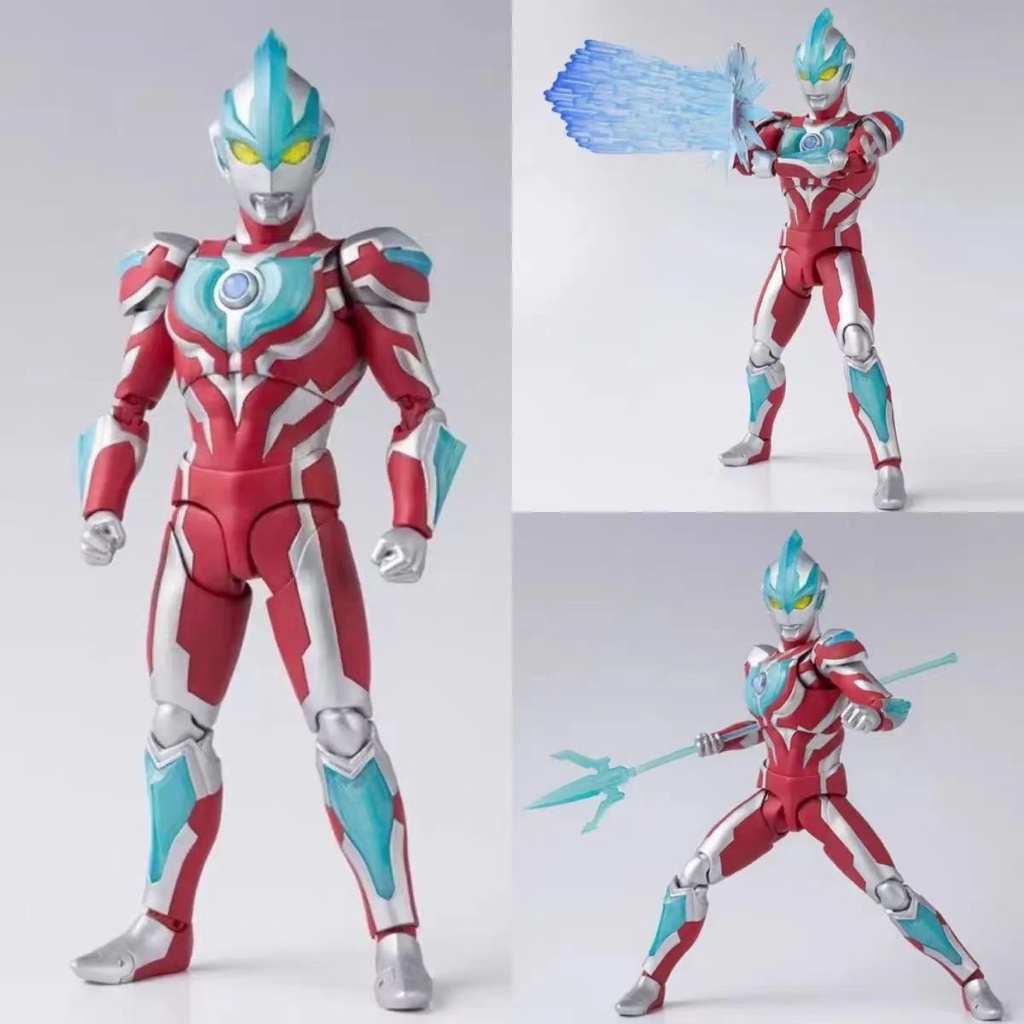 ฟิกเกอร์อุลตร้าแมนกาแล็กซี่ SHF ของเล่น Cero Zeta Brutaiga Gedkai Joint Super Movable Doll Act