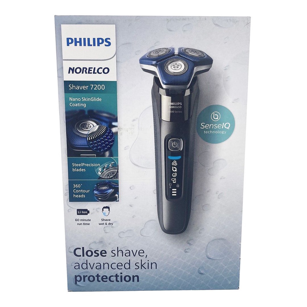 Philips Norelco S7887/82 Shaver 7200 Wet & Dry Electric Shaver, USB Rechargeable
