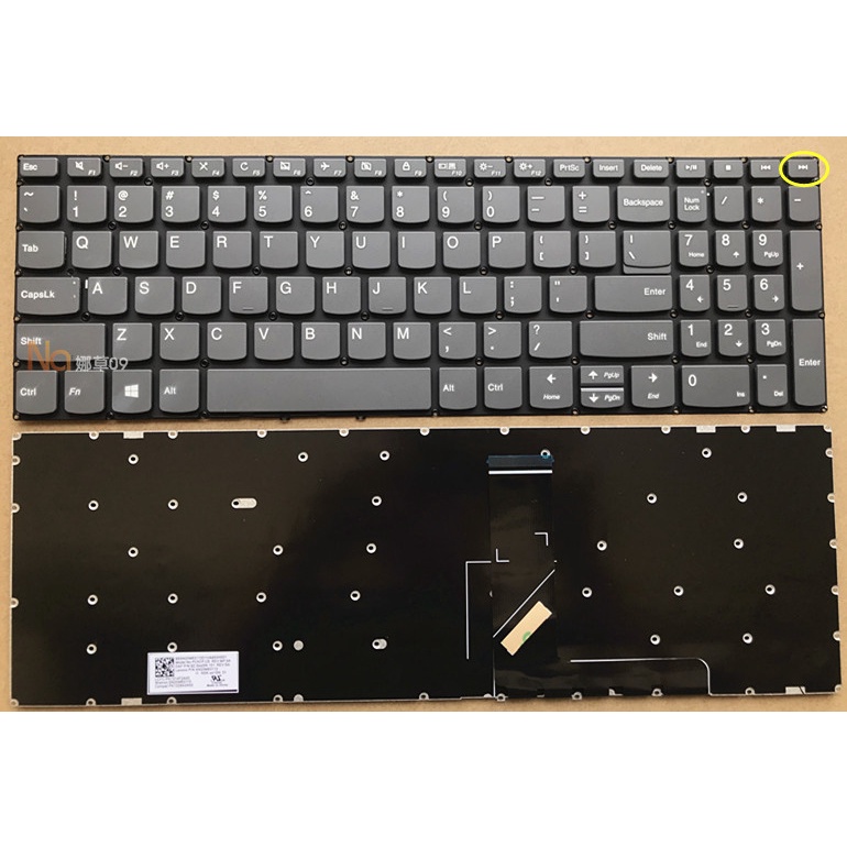 Lenovo 300-15AST V330-15 15IKB 15ISK 330S-15IKB 15ARR 15AST คีย์บอร์ด