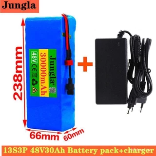 48v แบตเตอรี่ลิเธียมไอออน 48v 30Ah 1000w 13S3P battery แบตเตอรี่ลิเธียมไอออนสำหรับ 54.6v E-bike ไฟฟ้าจักรยานสกู๊ตเตอร์ B