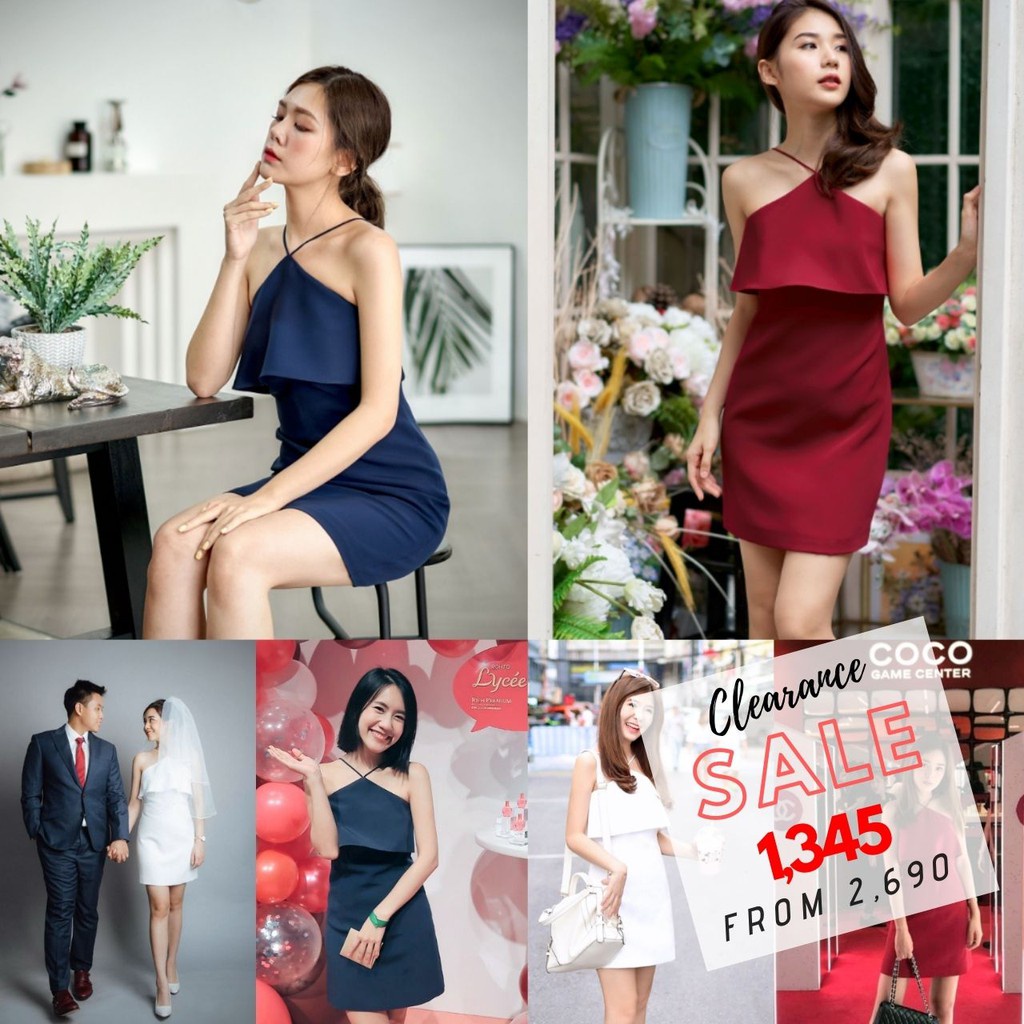 เดรส EL0301 Bella Dress ชุดใส่เที่ยว ชุดออกงาน ชุดเพื่อนเจ้าสาว | Evalynbrand