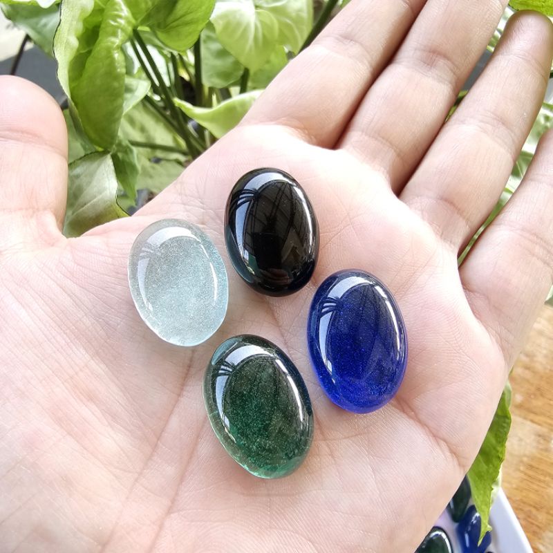 ไหลน้ำพี้ (ทรงรีเล็ก) สายมูเตลู พกติดตัวเสริมสิริมงคล ทำจี้ ทำเครื่องประดับ