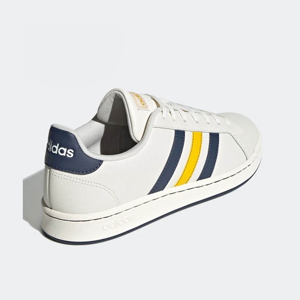 ↂ♕Adidas/Adidas ของแท้ฤดูใบไม้ผลิ Neo ผู้ชายหนัง low-top กีฬา retro รองเท้าผ้าใบลำลอง FY8195
