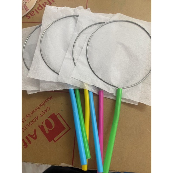 ไม้ตักปลากระดาษงานวัด