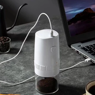 [St.Coco Cafe]เครื่องบดกาแฟอัตโนมัติ แบบชาร์จ USB แบบพกพา เฟืองเซรามิค ปรับความละเอียด หยาบได้ 5 ระดับ Electric Grinders