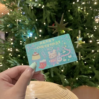 card sticker hologram 💌 สติกเกอร์ติดบัตร BTS MRT Keycard คอนโด เคลือบโฮโลแกรมวิ้งค์ กันน้ำ by amyourdream