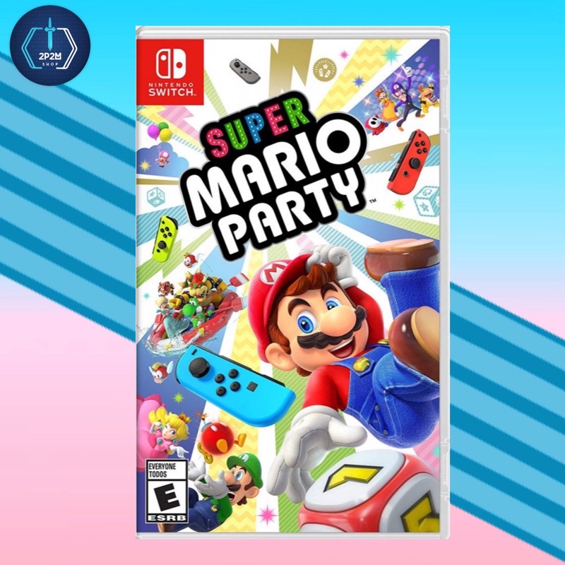 (มือ1👉🏻พร้อมส่ง)แผ่นเกม Nintendo Switch Mario party