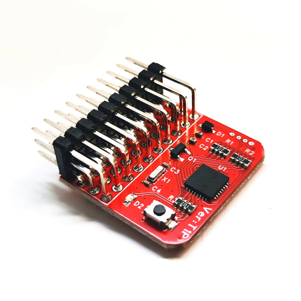 T1P รุ่นรีโมทตัวรับสัญญาณ8CH PWM เป็น Ppm/sbus/elrs S.bus 32bit Encoder สัญญาณโมดูล3-30V สำหรับ RC F
