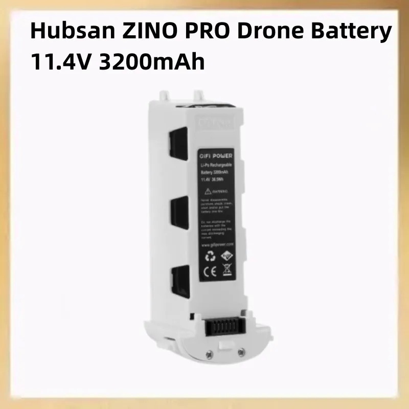 ใหม่11.4โวลต์3200มิลลิแอมป์ชั่วโมงแบตเตอรี่สำหรับ Hubsan H117S Zino, Hubsan ZINO PRO จมูก GiFi พลังงานอุปกรณ์เสริมจมูก