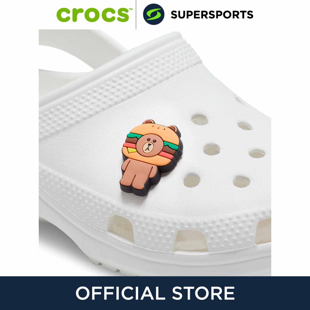 CROCS Jibbitz Line Friends Brown Burger ตัวติดรองเท้า