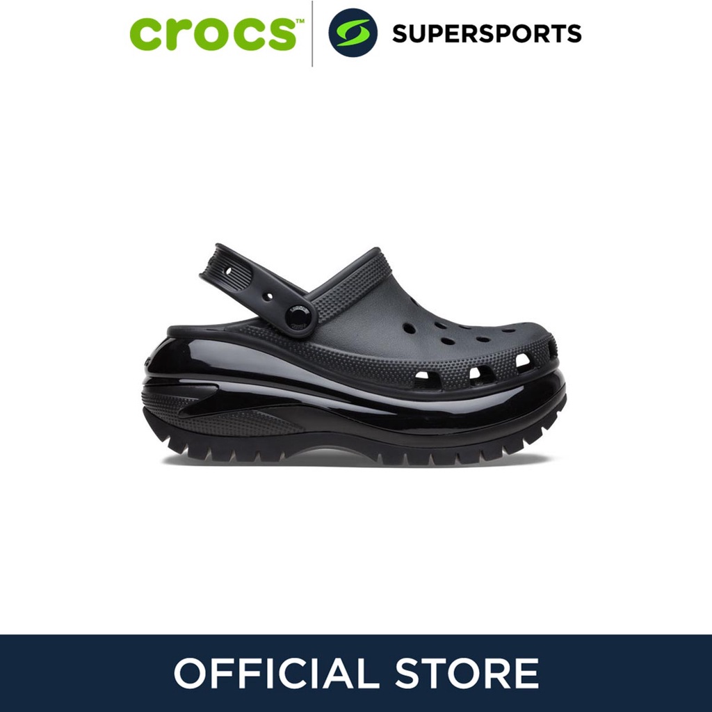CROCS Classic Mega Crush Clog รองเท้าลำลองผู้ใหญ่ 207988-001