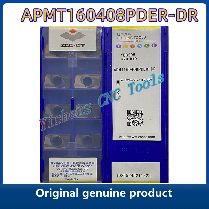 ZCC CT APMT160408PDER-DR YBG205 250cc CNC