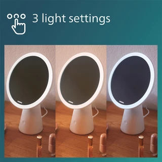 [กระจกแต่งหน้า] PHILIPS โคมไฟกระจกแต่งหน้า LED รุ่น DSK205 สีขาว