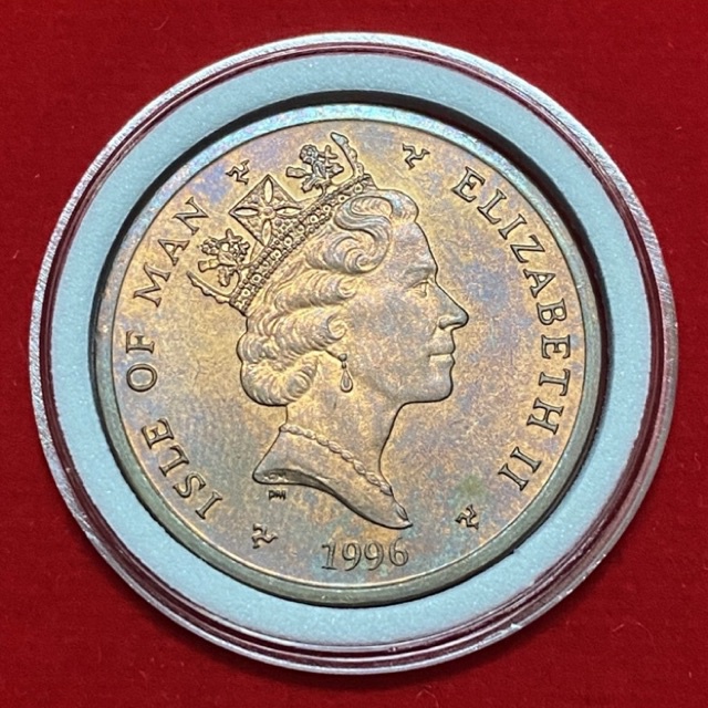 เหรียญประเทศ ไอร์ออฟแมน 🇮🇲 2 pence 1996