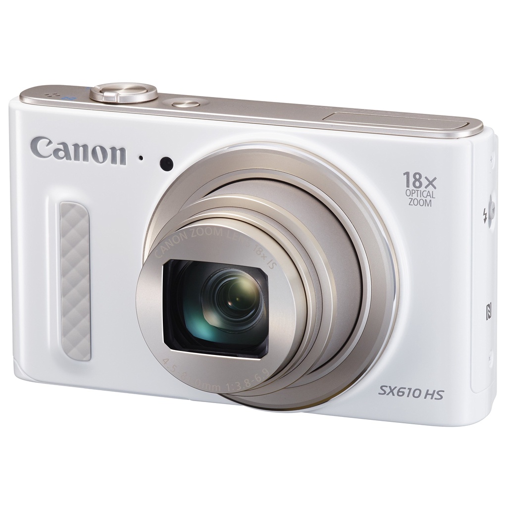 กล้องดิจิทัล Canon Powershot Sx610 Hs สีขาว ซูมออปติคอล 18X Pssx610Hs (Wh) 【Direct from Japan】