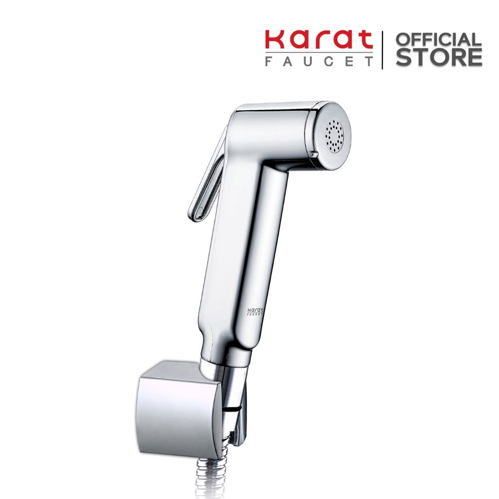 Karat Faucet ชุดสายฉีดชำระสีโครเมี่ยม สายยาว 120 ซม. รุ่น KA-16-321-50