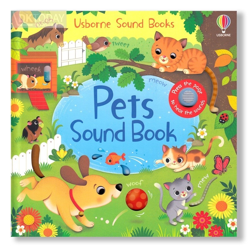 DKTODAY หนังสือมีเสียง USBORNE SOUND BOOKS :PETS SOUND BOOK
