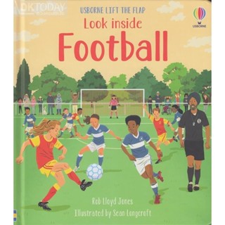 DKTODAY หนังสือ USBORNE LOOK INSIDE FOOTBALL (AGE 5+)