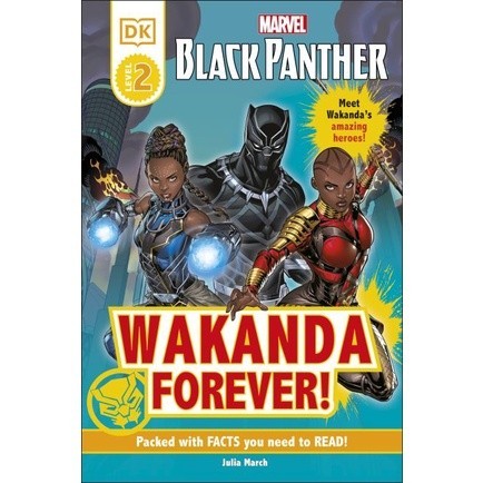 DKTODAY หนังสือ DK READERS 2:MARVEL BLACK PANTHER WAKANDA FOREVER!