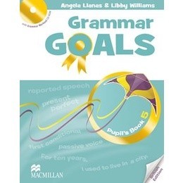 DKTODAY หนังสือ GRAMMAR GOALS 5:PUPIL'S BOOK+CD-ROM (BRITISH)