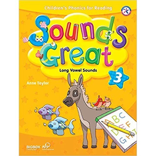 DKTODAY หนังสือ SOUNDS GREAT 3:CHILDREN'S PHONICS READING WITH MP3 DOWNLOAD