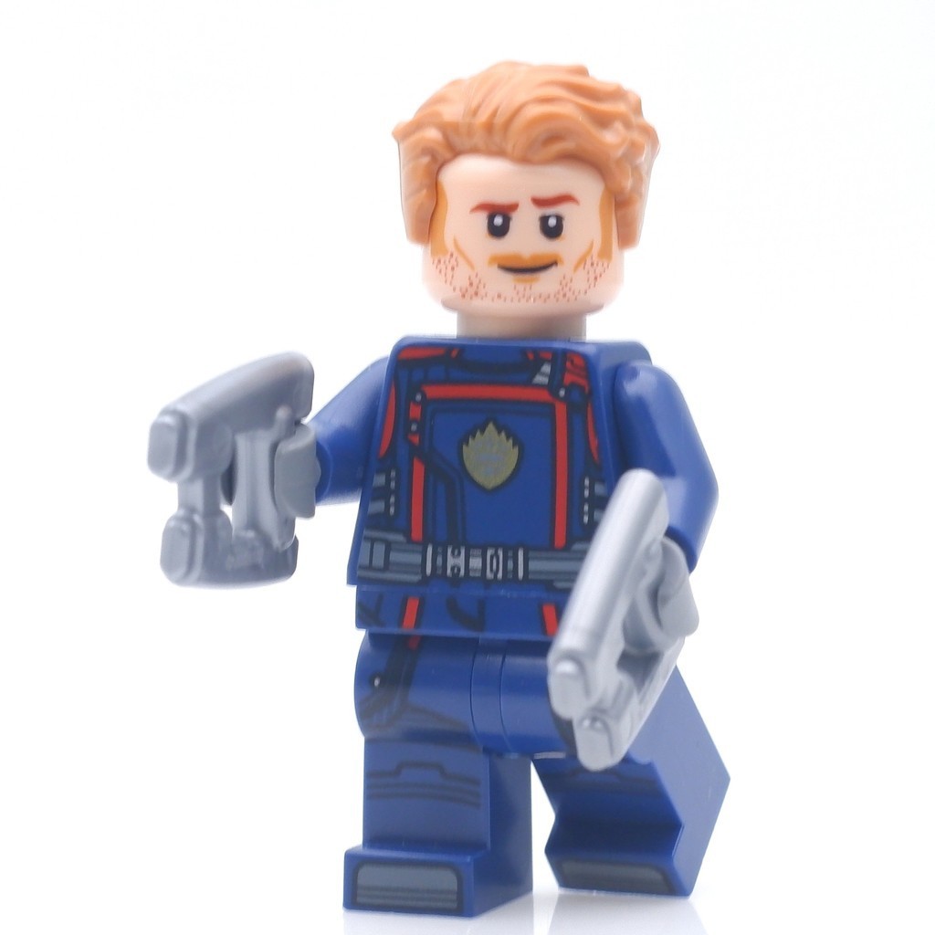 LEGO Marvel Star Lord Dark Blue Suit *new