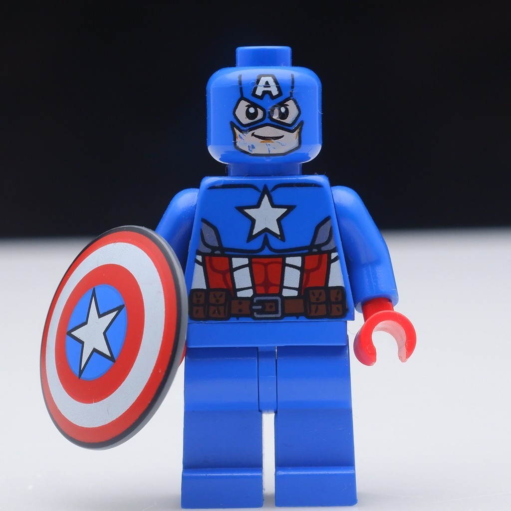 LEGO Marvel Captain America Blue Suit *used มือสอง