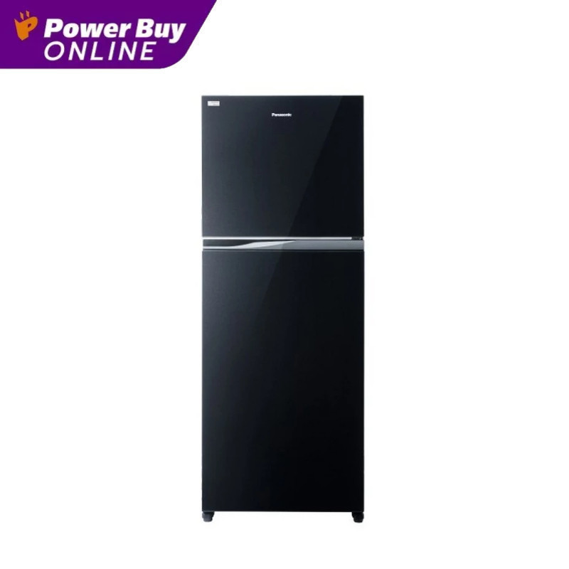 PANASONIC ตู้เย็น 2 ประตู (14.3 คิว, สี Black) รุ่น NR-TX461WGKT