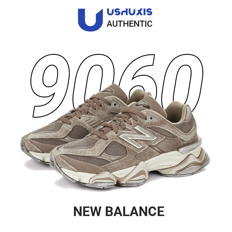 New Balance 9060 💯 Sneakers U9060PB gray brown แท้ 100%