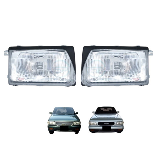 car headlights ไฟหน้าอีซูซุมังกรทอง TFR 95-96 (โฉมหน้าย้อย กับหน้าหนู) ไฟตาหน้า ISUZU TFR