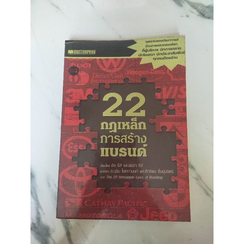 หนังสือ 22 กฎเหล็กการสร้างแบรนด์